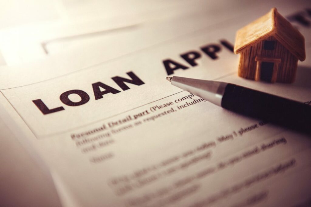Mortgage loan application for a house in Kenosha, Wisconsin