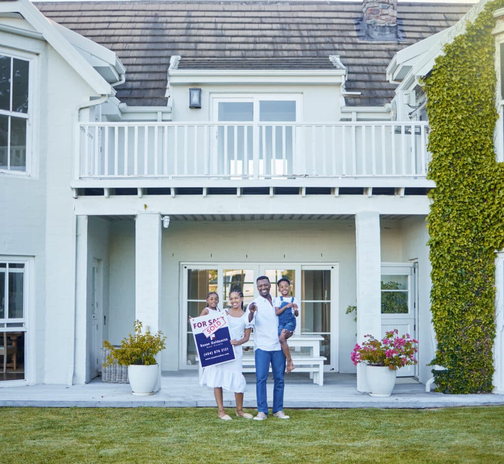 this is our new home shot of a young family posin 2023 11 27 05 06 21 utc